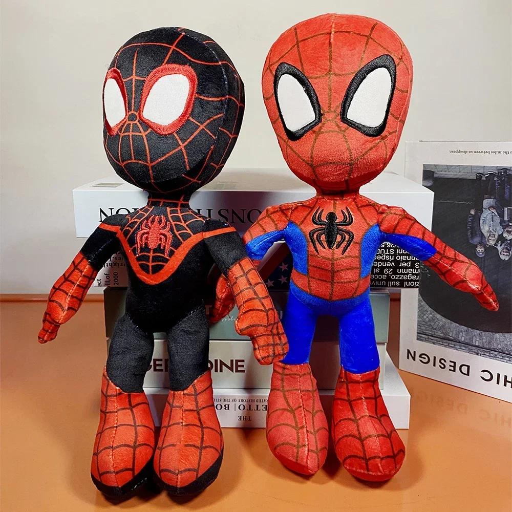 30cm Marvel Spider-Man Plüschtier Film Avengers Animierter Cartoon Charakter Umweltfreundliche PP-Baumwolle Gefüllt Kawaii Niedliche Plüschpuppe