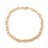 Chunky European-American Style Chain Necklace: Versatile Clavicle Choker with OT Buckle