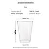 Disposable Hard Plastic Airline Cups, 225ml (300 Count)