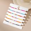 Color Dopamine Beaded Adjustable Hand Rope Fashionable Versatile Couple Girlfriend Small Gift  Spot