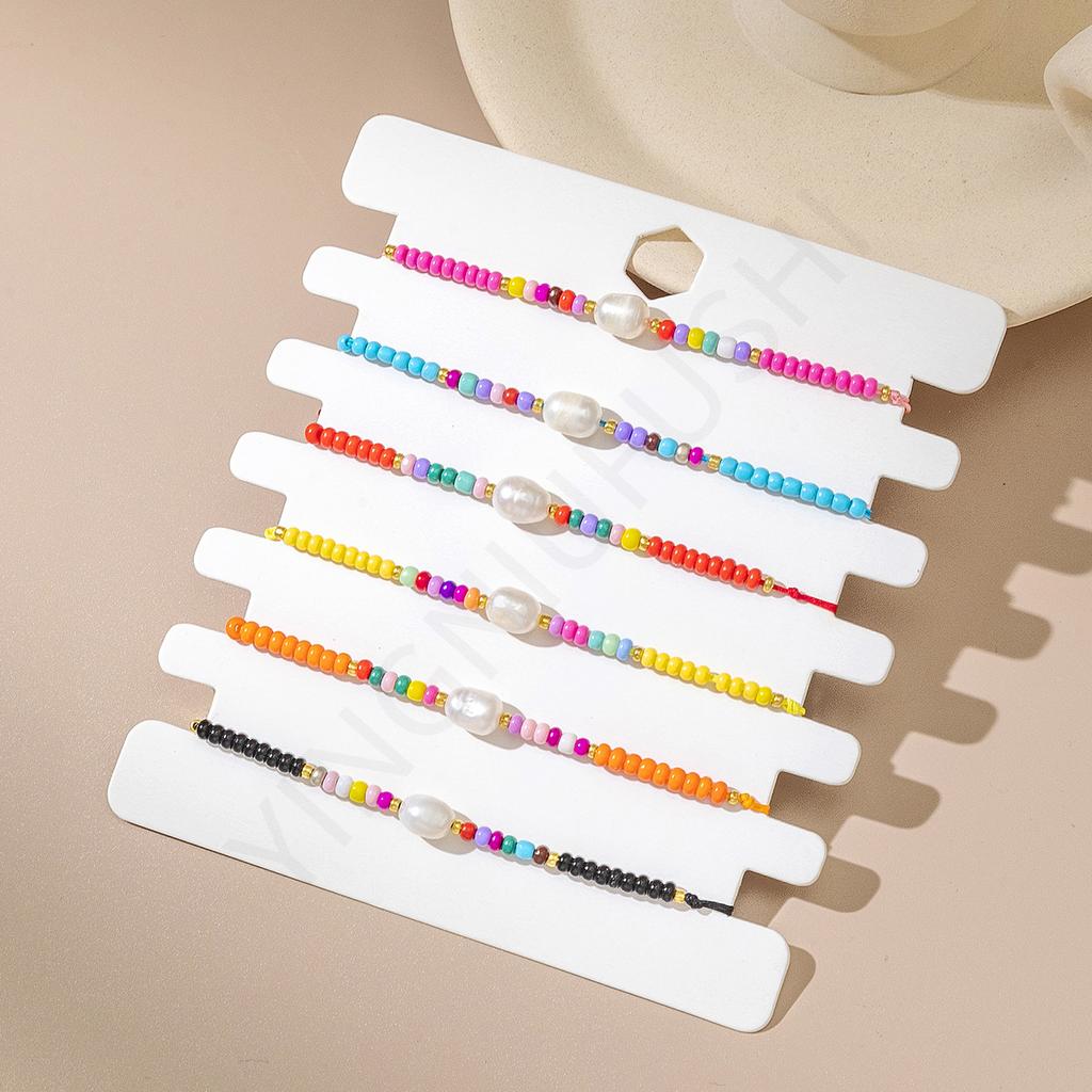 Color Dopamine Beaded Adjustable Hand Rope Fashionable Versatile Couple Girlfriend Small Gift Spot