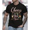 2026 Happy New Year 3D Printed T Shirt For Men Fashion New Mens Clothing Trend Cool Street Tops Womens Tshirts Couple Clothes