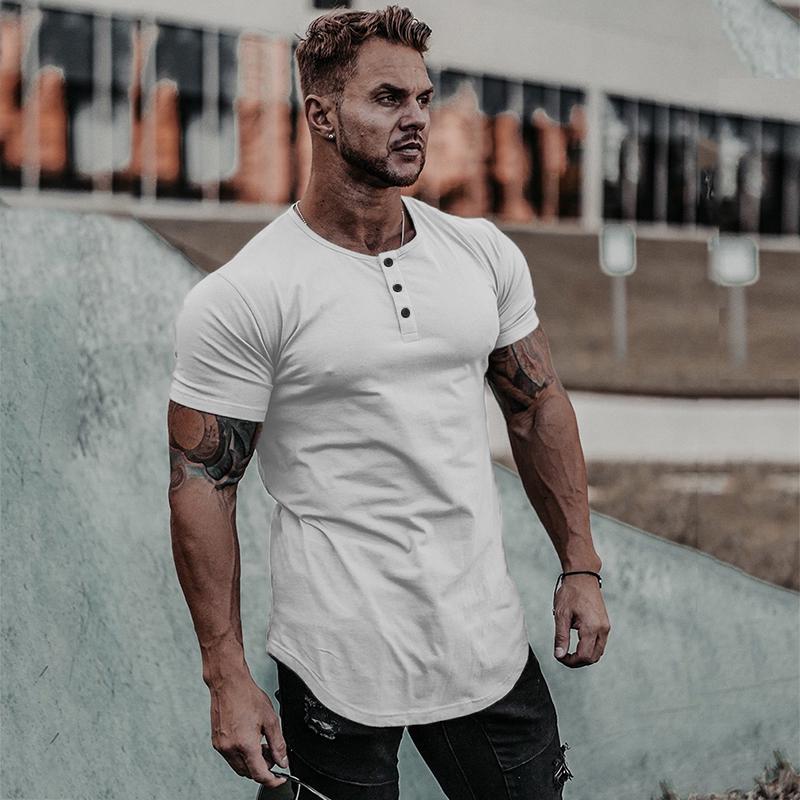 Male Gym Fitness Workout Tops 