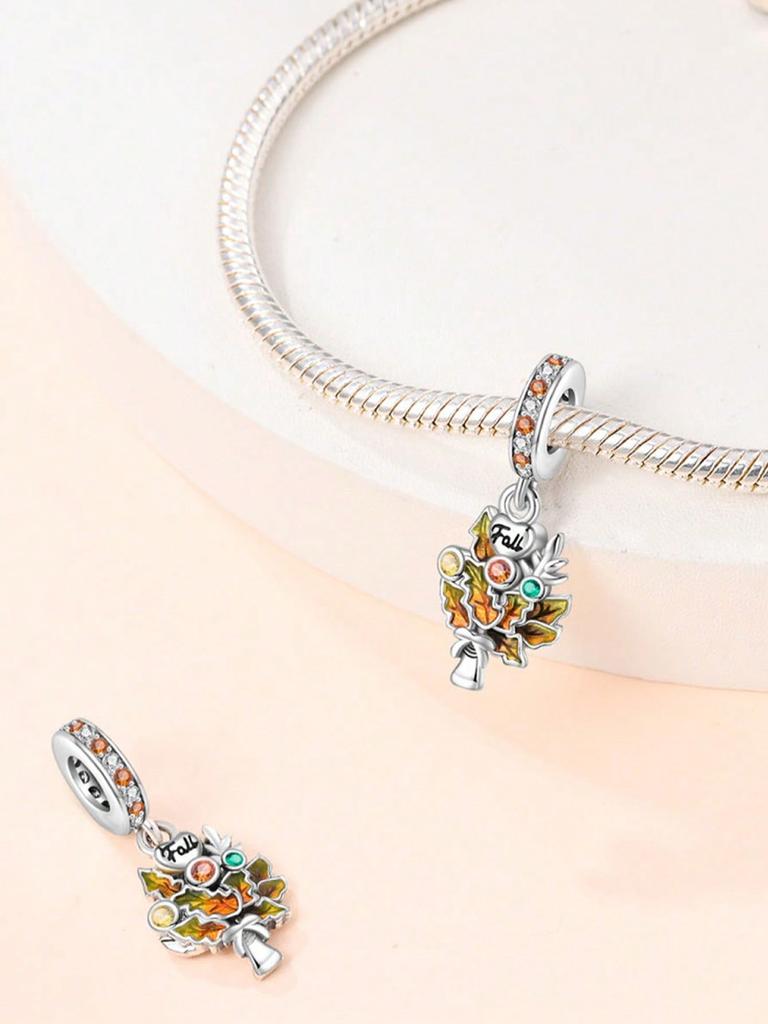 Charms Plata Rose Sunflower Beads Charm Copper Plated Fit Charms Copperoriginal Bracelet For Jewelry Making Diy Charm