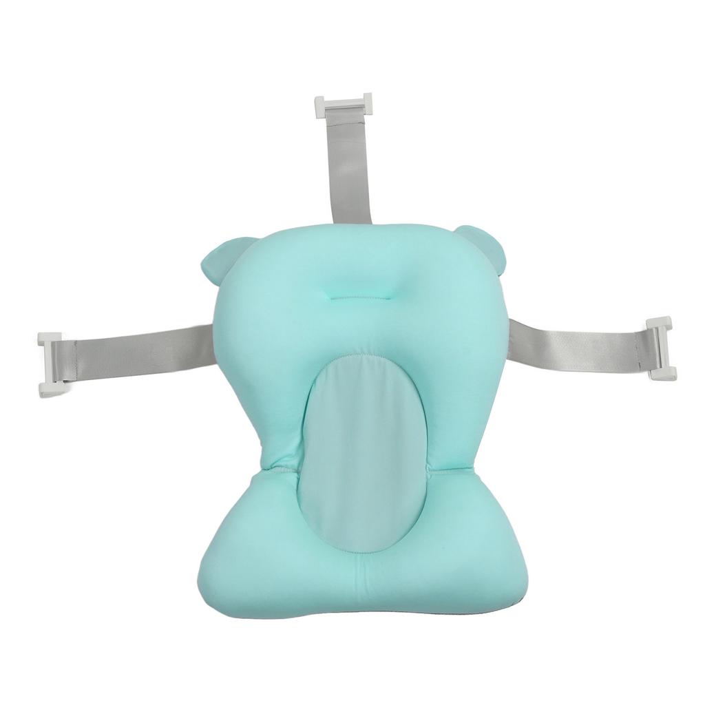 Baby Bath Seat Support Mat Newborn Bathtub Pillow Baby Bath Pad Bathing Pillow Seat for Newborn Infant Toddler