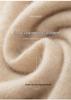Korean Style Cashmere Color-Block Double-Layer Knit Sweater: Women's Autumn/Winter Loose Round Neck Pullover.