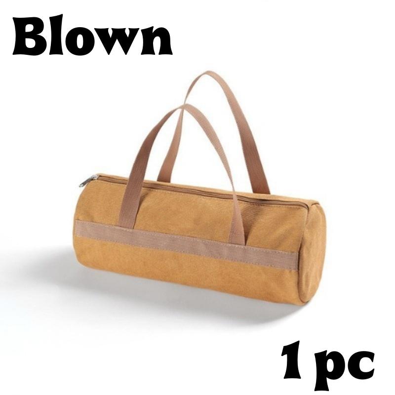 1/2pcs Tent Ground Stake Storage Pouch Large Capacity Camping Organizer for Outdoor Gardening Hiking Backpack Portable Gear Bags