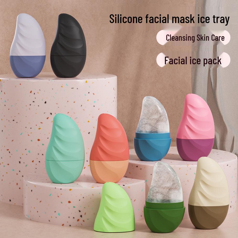 

Silicone Mango Face Mask Ice Mold & Cooling Massage Roller