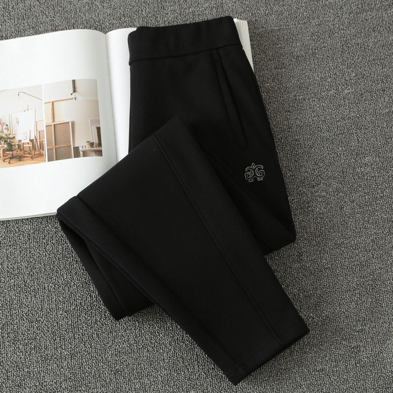 2023 New High Waist Thickened Loose Winter Harem Pants