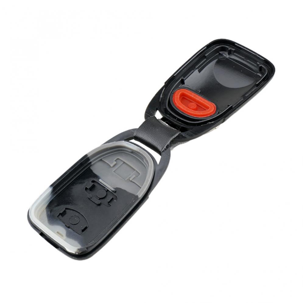 Coque de clé de voiture télécommandée 3+1 Boutons / 2+1 Boutons Compatible Pour Hyundai Elantra Sonata / Kia Carens