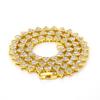 High-End Zircon Heart Necklace - European & American Style, 6mm Heart, Luxury INS Style