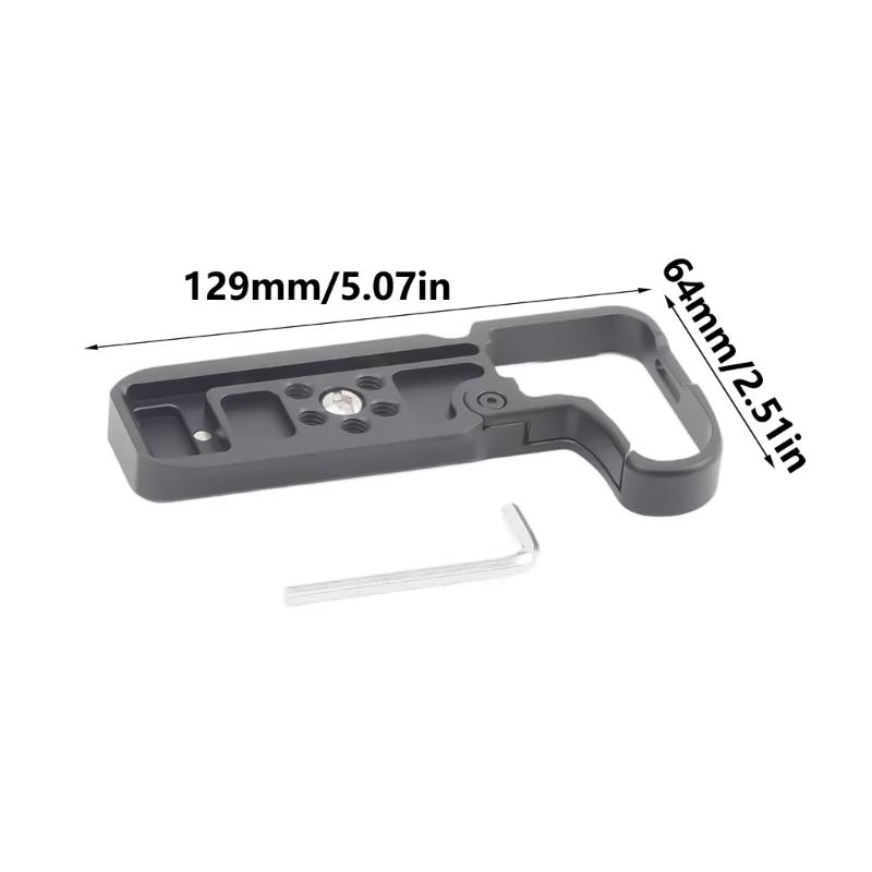 Z50II Basisplatte für Z50II Aluminiumlegierung Unterbauplatte mit Schnellwechselplatte für Arca 1/4" 20 Gewindeloch