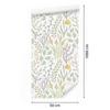 Meadow Plants Wallpaper for Living Room and Bedroom 50x1000