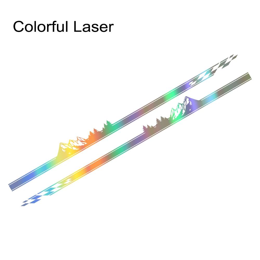 2PCS Pickup Car Door Side Stickers Waterproof Vinyl Decals Car Body Styling Decoration Stickers Accessories For Toyota Tundra