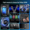 Philips SD190 12-inch Portable Bluetooth Trolley Speaker with Dual Microphones