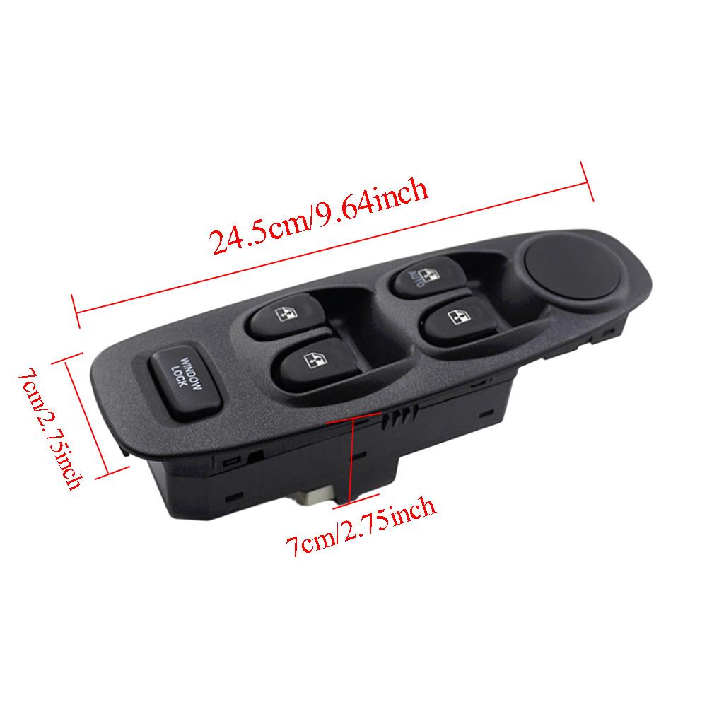 93570-25005 Left Driver Side Car Window Control Switch For 2002-2005 Hyundai Accent Elantra 9357025005