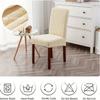 Waterproof Chair Cover Stretch Dining Kitchen Wedding Jacquard Spandex Hotel Banquet Elastic Anti-Dirty Removable Chair Slipcove