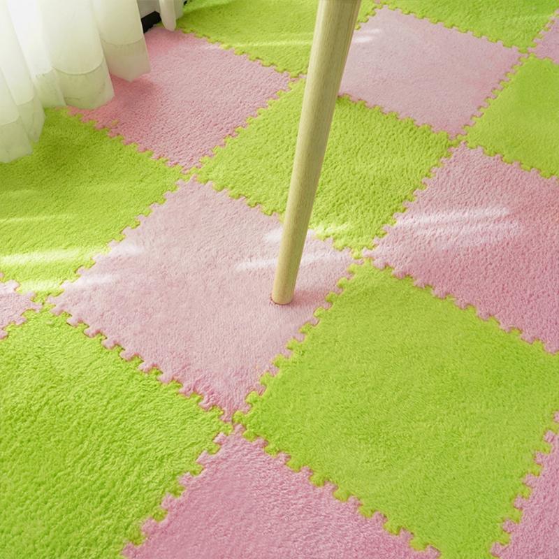 jigsaw carpet jigsaw carpet tile jigsaw carpet flooring DIY Jigsaw Plush Shaggy Carpet Baby Children Puzzles Playmat Fl
