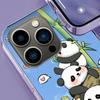 Very Cute Little Panda Phone Case For Iphone 17 Air 15 Pro 14 Plus 16 Pro Max 17E 16E 12 13 Mini 11 Cover Cute Fundas