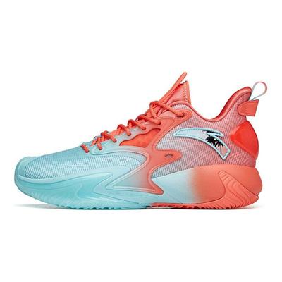 Buty do koszykówki Crazy Tide 3 Pro z technologią Nitrogen, niskoprofilowe, męskie, sneaker, niebiesko-czerwone, 112221619-2