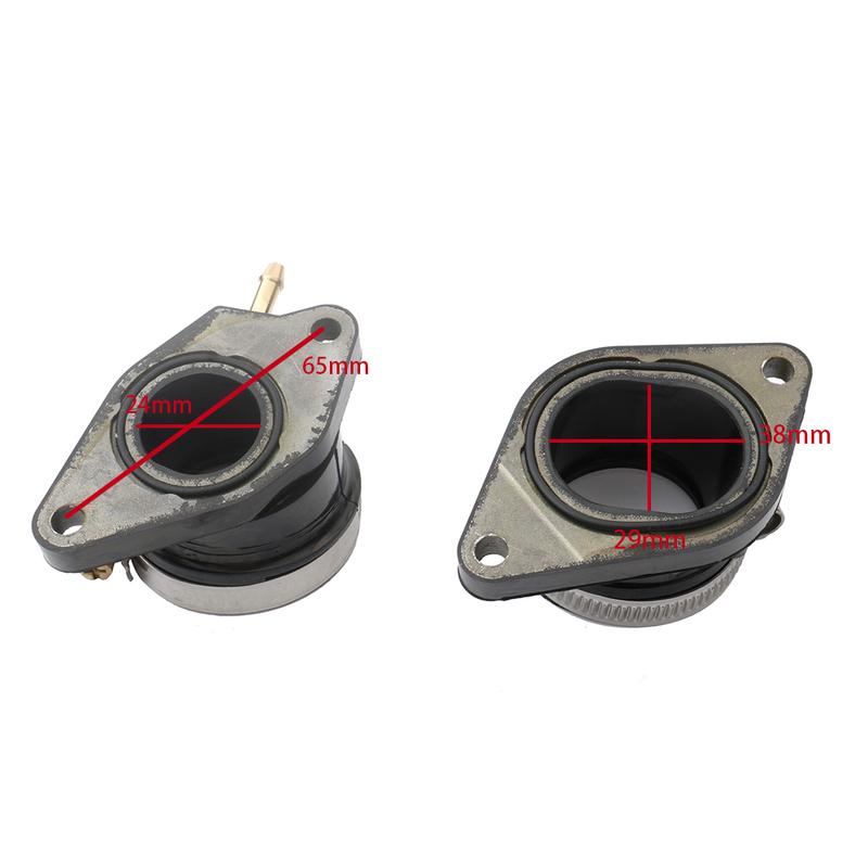 Carburetor Intake Manifold Boot  for Yamaha Raptor 660R YFM 660 RS 2001-2005 5LP-13586-01-00 5LP-13596-01-0