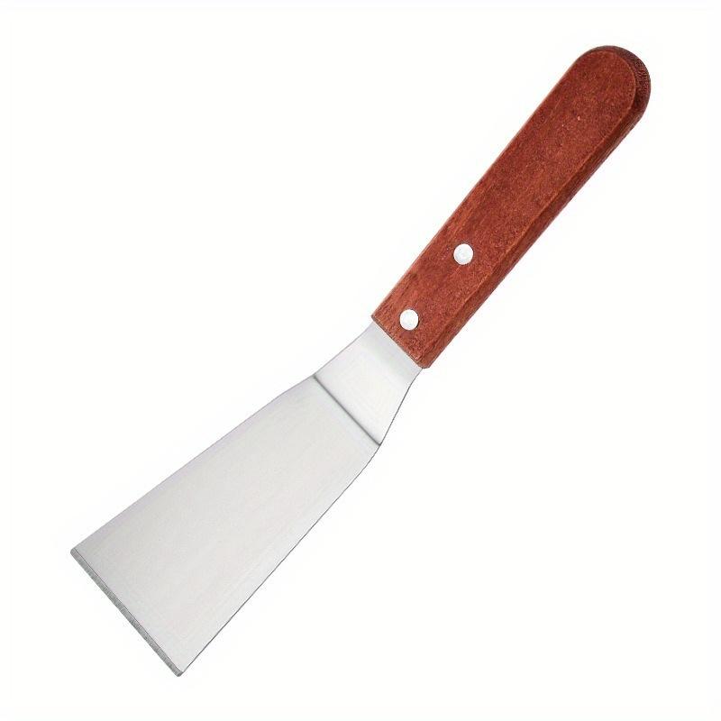 Stainless Steel Pizza Spatula, Non‑Slip Heat‑Resistant Handle, Heavy Duty Pizza Turner Peel for Oven Baking & Home Kitchen Use