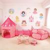 Floving 3-in-1 Kids Tent, 3-Piece Set, Foldable, Easy Setup, Kids Tent, Ball Pit, Indoor Play Tent House, Ball Tent, with Carry Bag, Marine World