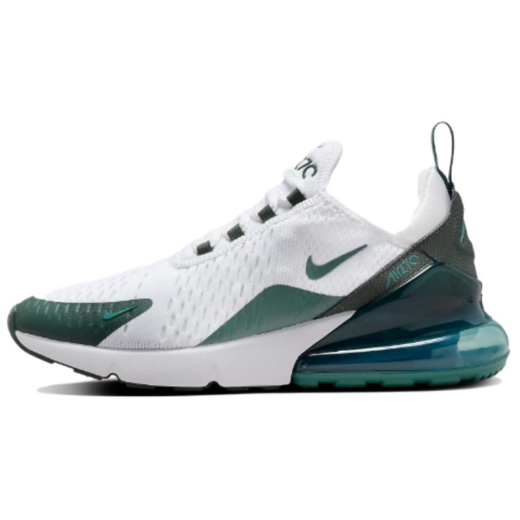 

New Nike Air Max 270 White Vintage Green Women s HQ3421-100 42