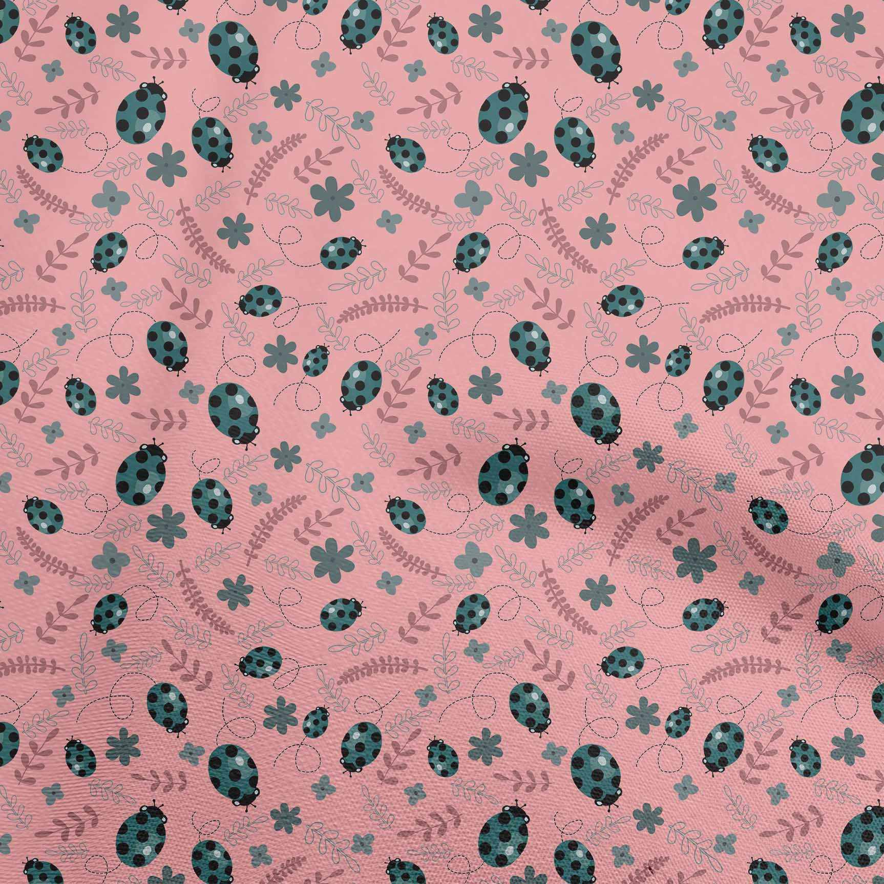 

OneOone Cotton Flex Світло-жовта тканина Сонечко з пташками Приладдя для стьобання Тканина для шиття з принтом у дворі 40 дюймів 42 Inch Wide - Viscose Chiffon рожевий