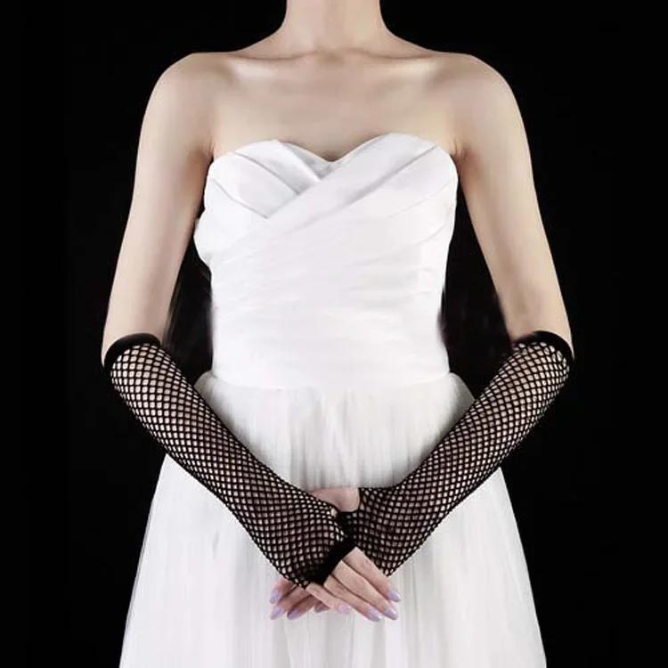 Mesh Glove Female Queen Accessories Sexy Restraint Bondage Fishnet Flirting Erotic Women Couples Adult Sex Game Teasing Midnight