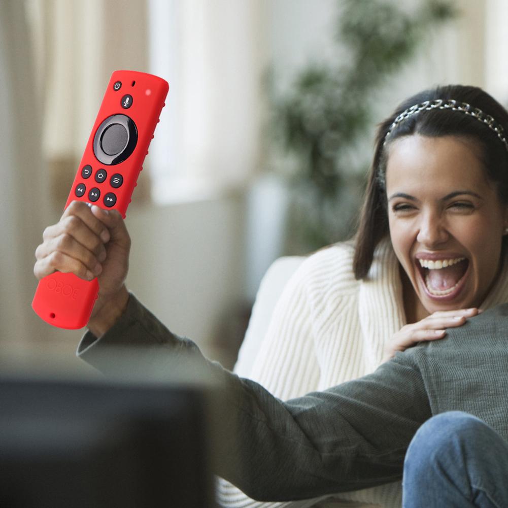 Silicone Remote Control Cover for  Fire TV Stick 4K 2018/Fire TV Stick 4