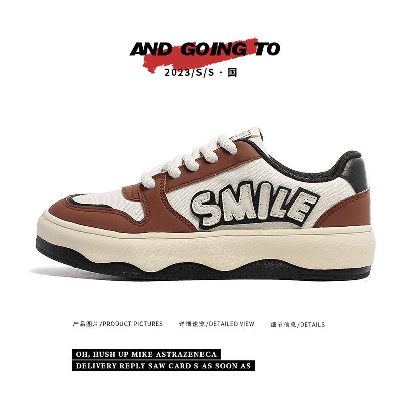 

2025 осень парусиновые туфли дышащая обувь корейская версия плоская подошва низкий верх белые туфли студенческие спортивные и для отдыха мужская обувь 1519 39 бежевый