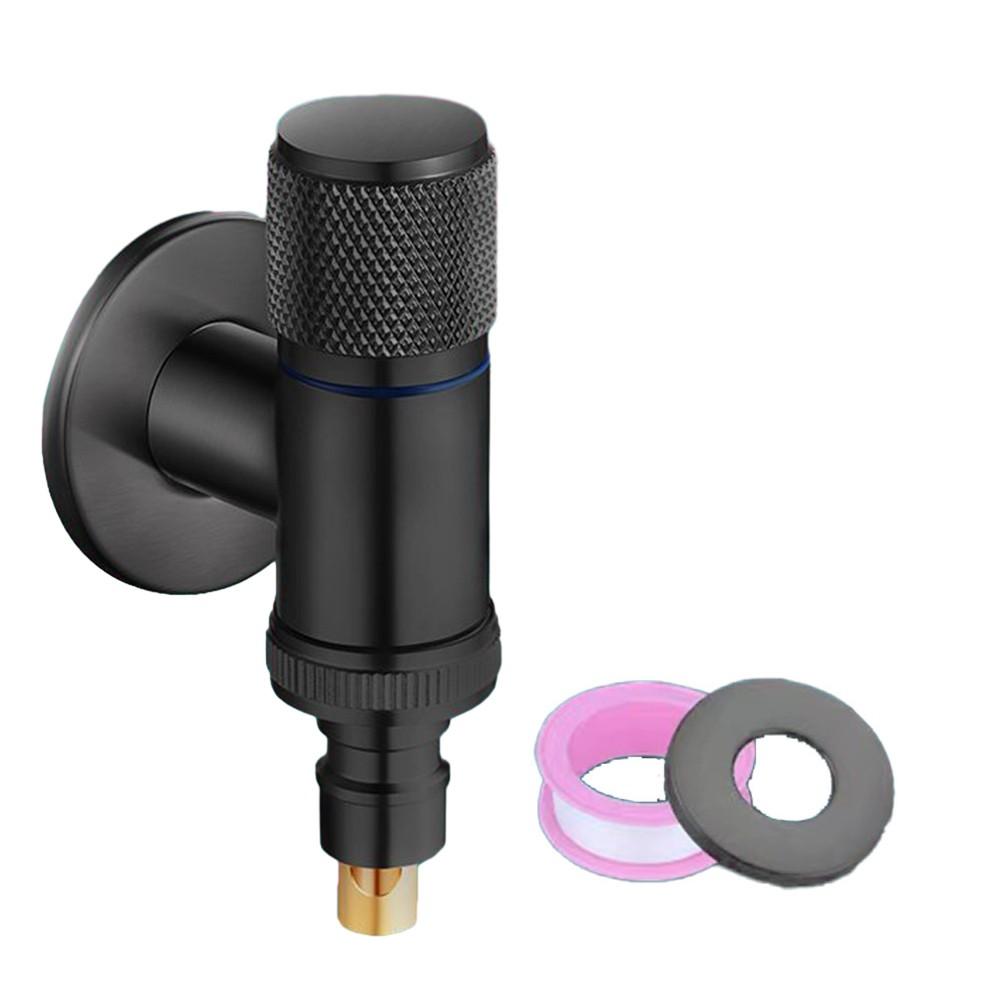 

Угловой клапан для водонагревателя/душевой головки G1/2 поворотный переключатель чёрный