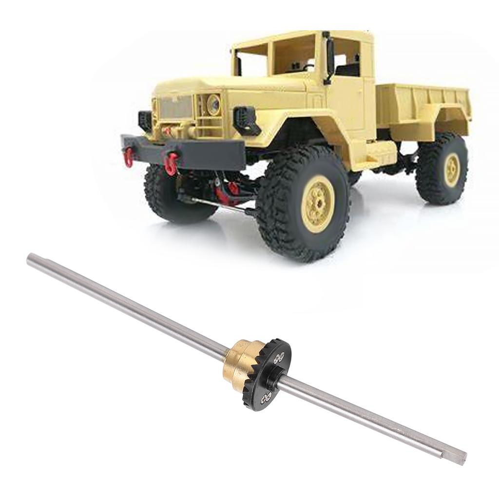 RC Metal Differential with Gear Middle Axle Modification Kit for WPL C14 C24 C34 C44 B14 B16 B24 B36 1/16 RC Car