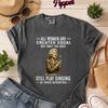 Singing Lover Gift Shirt for Women 70th Birthday, Funny Singer Tee for Mom Grandma, Vintage Music Lover Shirt, Seventies Gift Idea