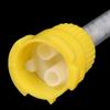 50/100Pcs Dental Materials Dentistry Silicone Rubber Conveying Mixing Head Disposable Impression Nozzles Mixing Tips Mixing Tube