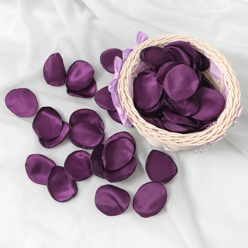50/100/200Pcs Rose Artificial Flowers Petal for Home Room Decor Festival Wedding Decoration Scene Layout Gift Ornament Accessory