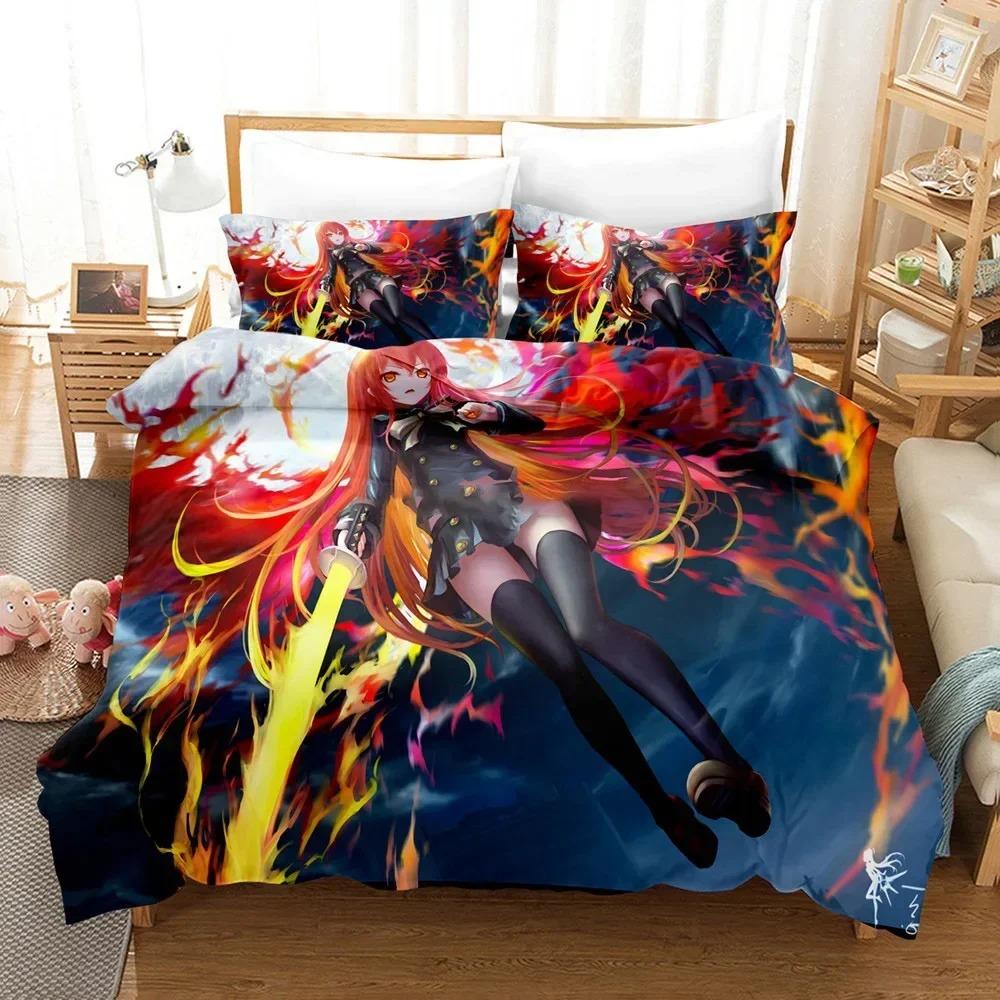 Comfortable Cartoon Pattern Duvet Cover Set With Duvet Cover And Pillowcases King Queen Twin Sizes For All Ages