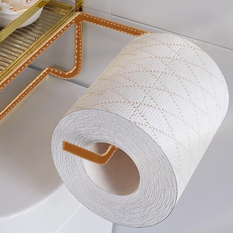 Wall Mounted Bathroom Organizes 2 Shelves easy installs Not Drill Designs Bathroom Shelf Over Toilet Storage Solution
