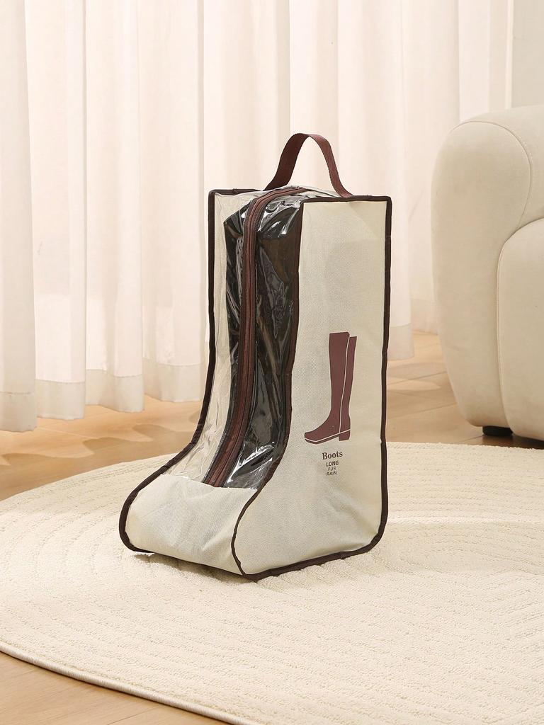 Travel Shoe Bags, Boot Storage Bags, Dust-Proof Ankle Boot Protective Bags With Handles, Portable Waterproof Short Boots