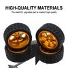 RCGOFOLLOW Wheel Rims Tyre RC Car Part Wear-resistant Rc Wheel Rims Tyre For 1/14 144001 On-Road Vehicles RC Upgrade Part