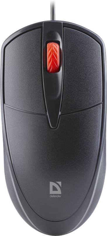 Mysz przewodowa Defender ICON MB-057 1000dpi bezklikowa silent