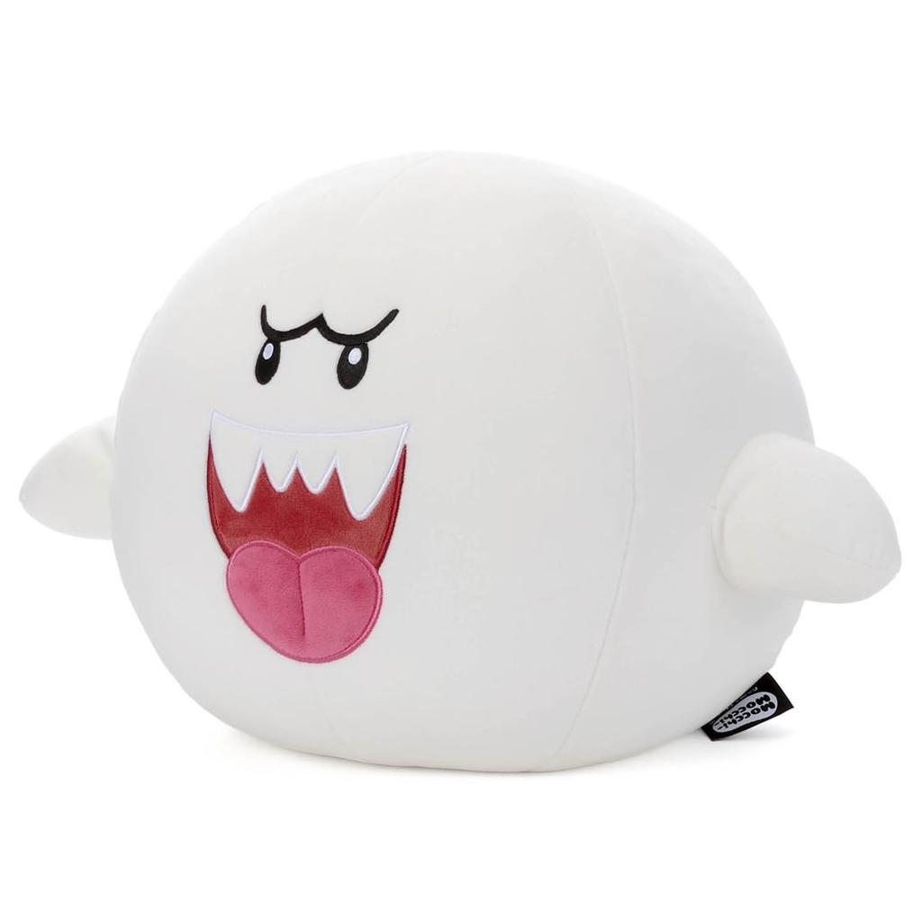 Takara Tomy Arts (TAKARATOMY A.R.T.S) Super Mario Mocchi-Mocchi-GameStyle Boo Plush Toy, Approx. 49cm Wide