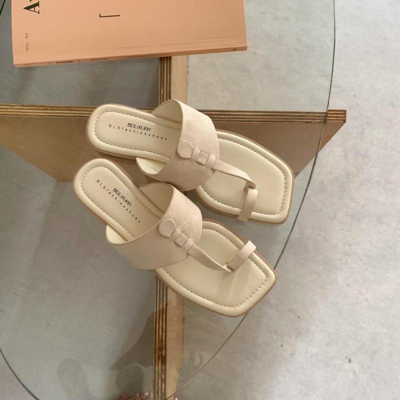 New light luxury high-end women's shoes new fashion beach shoes women's comfortable soft-soled toes