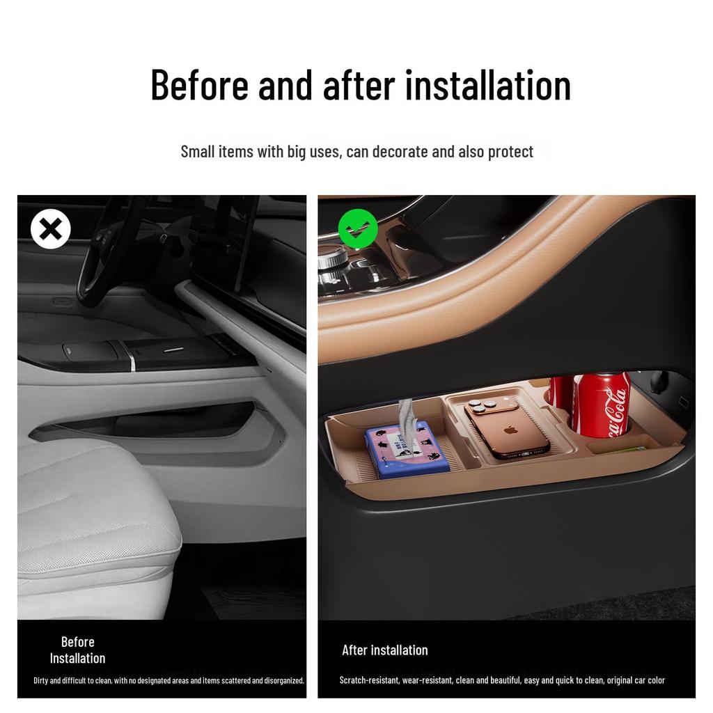 Geely Galaxy Star 6 (2025) - Center Console Storage Box Guide