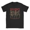 Vintage Silent Hill Nurses T-Shirt for Men O Neck 100% Cotton T Shirts  Short Sleeve Tees Graphic Printed Clothes