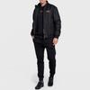 EMPORIO ARMANI EA7 FW22 Letter Logo Print Zippers Stand Collar Fleece Lined Jackets & Coats Men's 6LPB27-PN27Z-0208