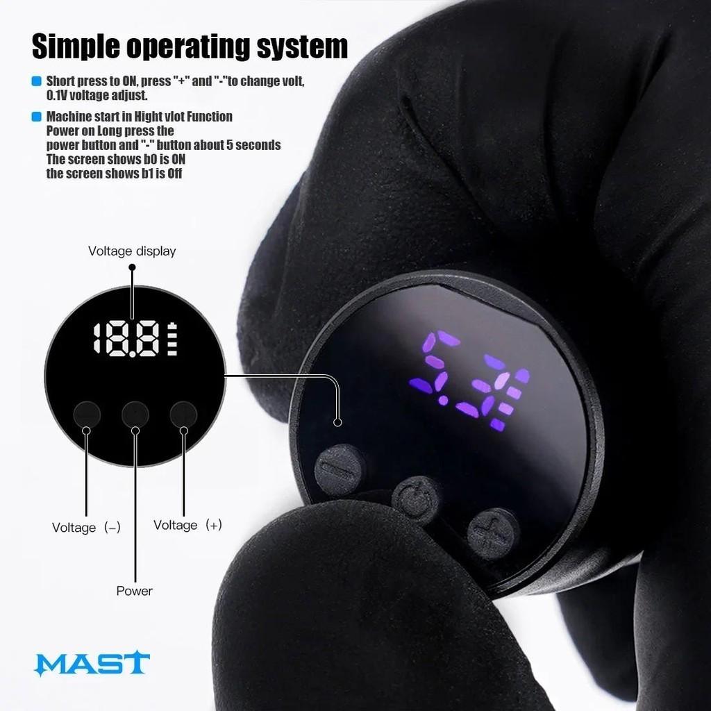 Power Supply Tattoo Mini Wireless Rechargeable Tattoo Battery Device Adapter Makeup Permanent Machine Fast Charge RCA