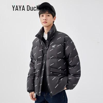 Yaya Pokemon Pikachu Unisex Short Stand Collar Down Jacket