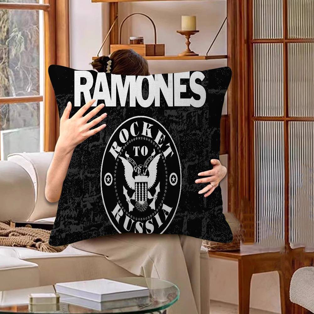 R-ramones Band Pillow Cover Design Cushion Cover Decor Holiday Decorati